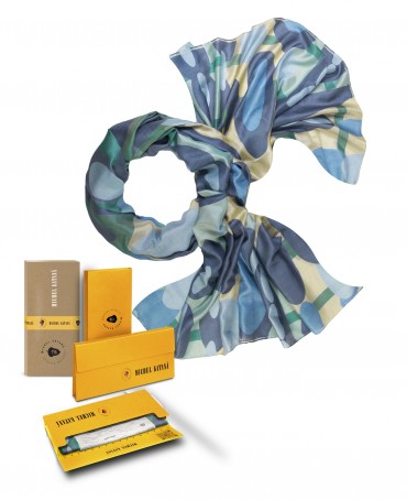 Палантин Женский SN40-FORMES/ARGENT